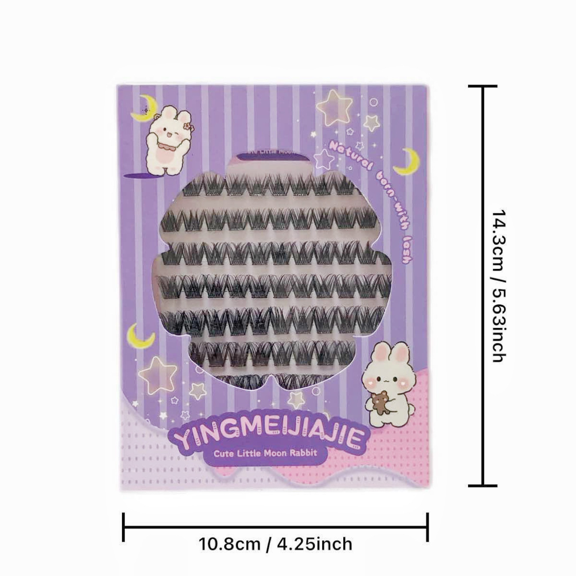 Transfronterizos, pestañas falsas sin pegamento