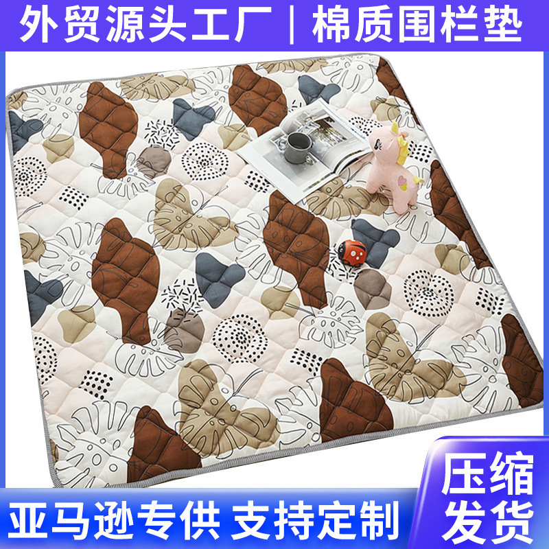 Cross-Border Amazon Fence Mat Baby Play Mat Thickened Crawling Mat Children's Floor Mat Climbing Mat Non-Slip Mat