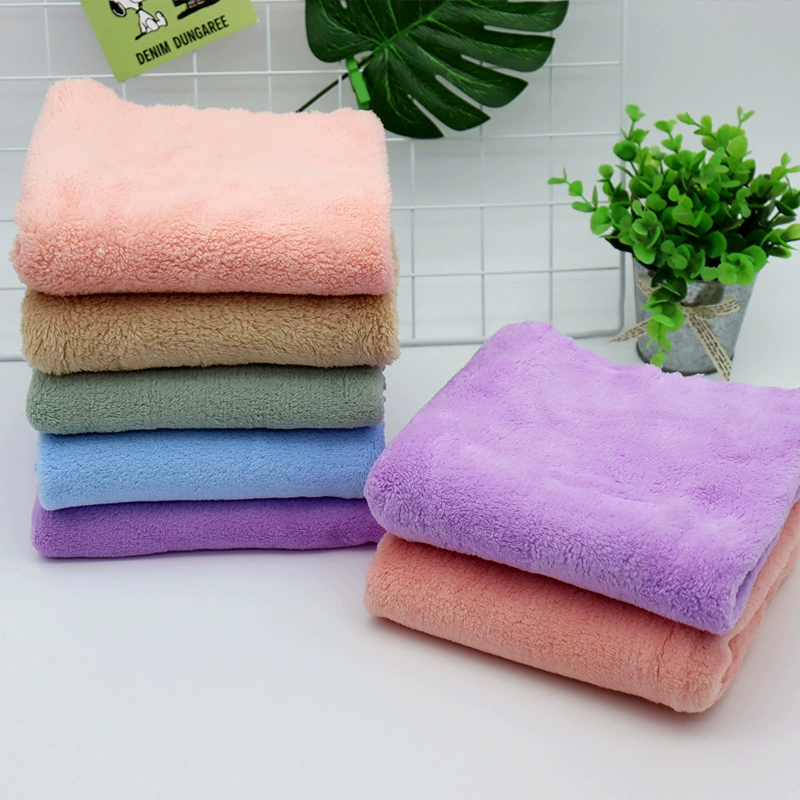 Soft comfortable towel for home use for face washing for men and women, water absorbent, increased thickness