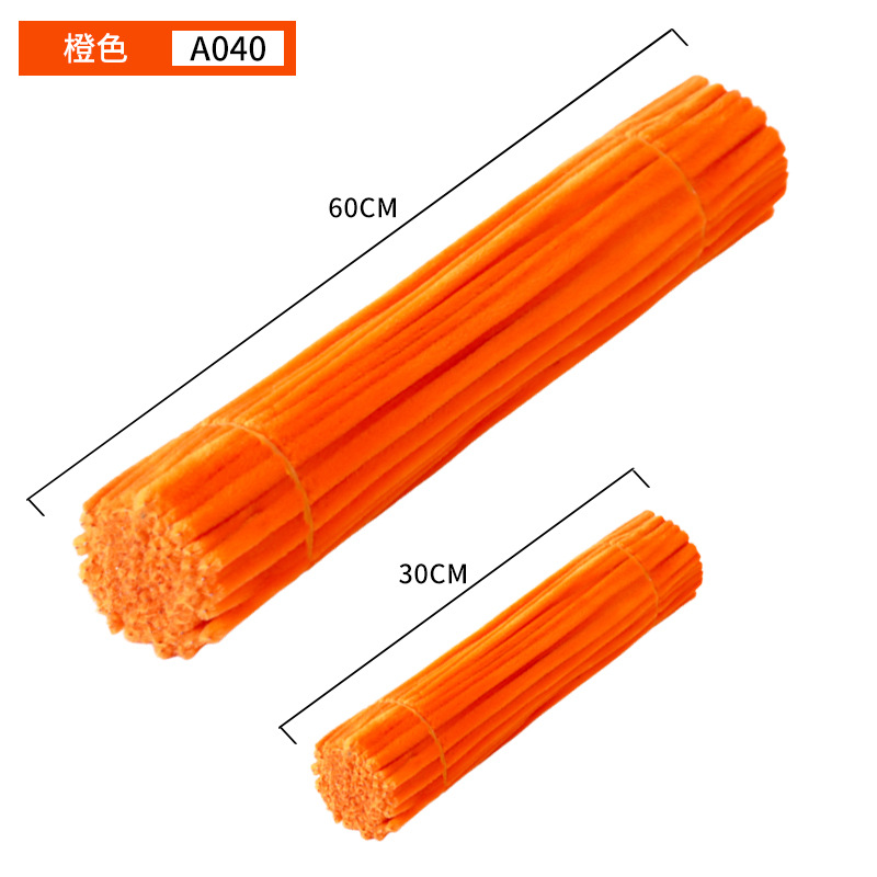 Alergar 60cm barra de torsión hecha a mano DIY material paquete de cabello raíz de cabello juguete de puzzle manual barra de torsión al por mayor