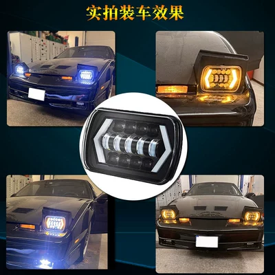 Ön faralar Jeep Wrangler Headlights, Arrow-Shaped Harley