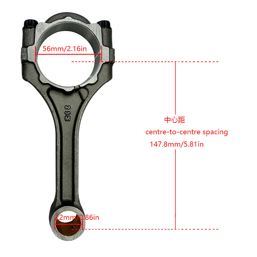 Connecting Rod 13201-79575 13201-09672 13201-0C020-83 for Toyota 2TR