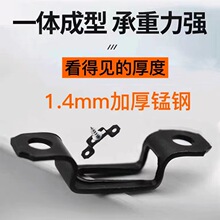 加厚隐藏二合一连接件家具隐形2合一扣件木工衣柜家具五金配件