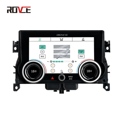 Suitable for 2012-2018 Land Rover Range Rover Evoque Air Conditioning LCD Screen Air Conditioning Lower Screen Lossless Plug-in Installation (Car display) - black