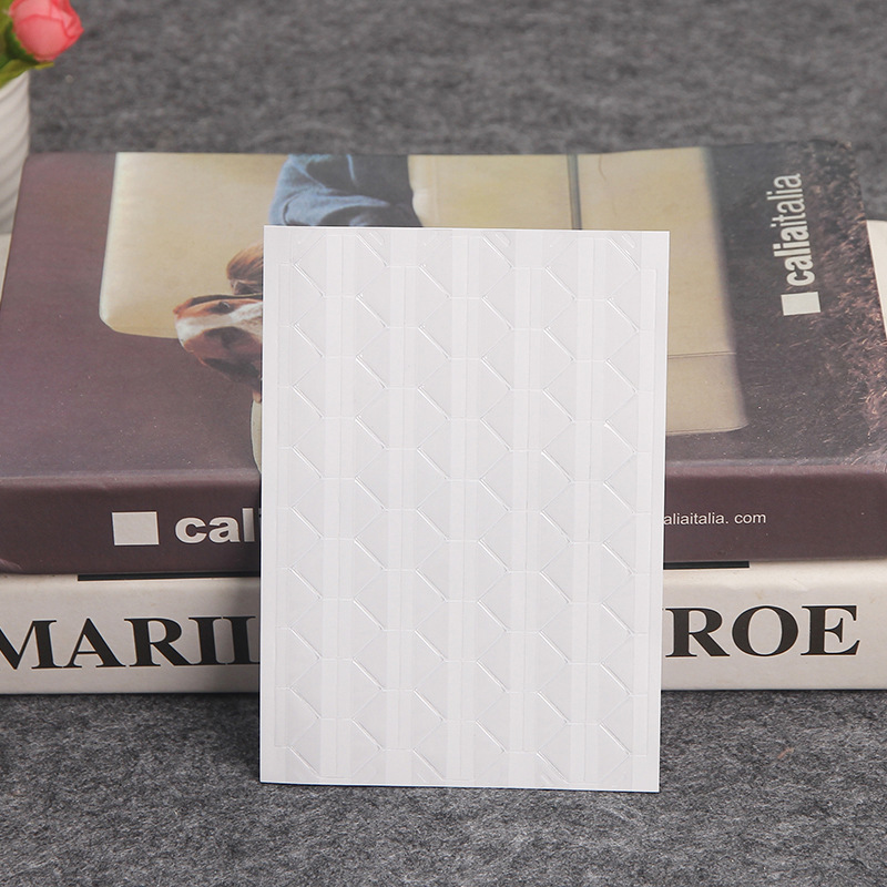 Manufacturer's Ready-Made Photo Corner Stickers 1Cm2Cm3Cm Corner Stickers Fixed Poster DIY Photo Album Accessories Fixed Photo Corner Stickers