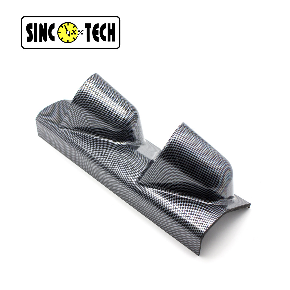 Car Instrument Modification Universal Single Hole Double Hole Three Hole Instrument Frame 52mm Triple Instrument Holder Instrument Cover