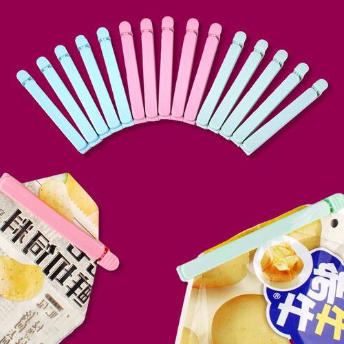 Sealing clip wholesale snack clip dustproof and moisture-proof sealer food preservation sealing clip large snack sealing clip