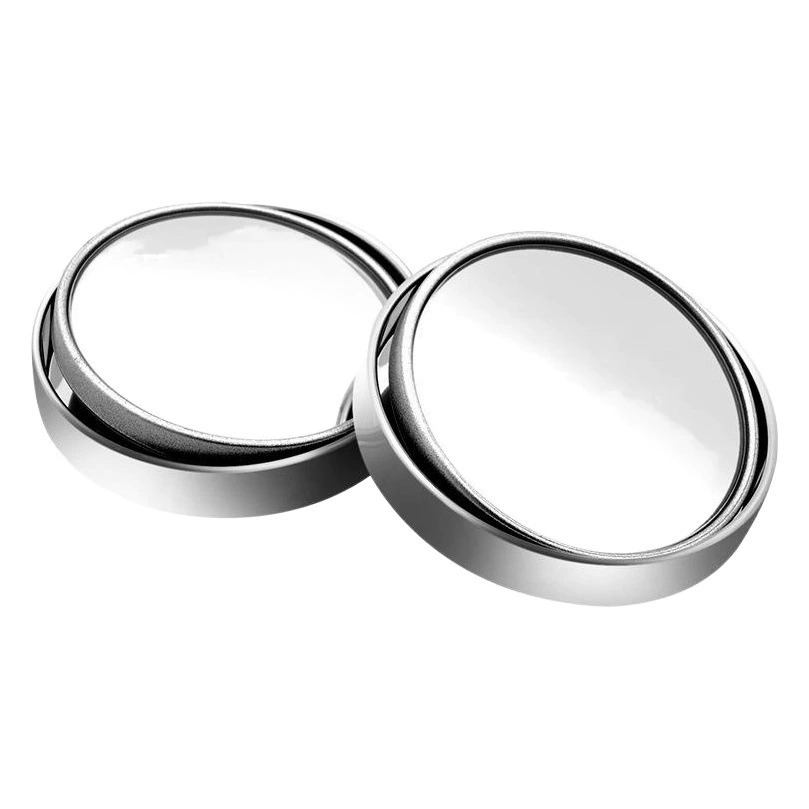 Вращающийся на 360 градусов пресс тип автомобиля маленькое круглое зеркало заднего вида Автомобиль большое поле зрения реверсивное вспомогательное зеркало для слепых зон HD стекло