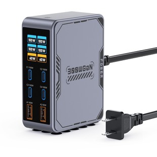 300W 6��˿�100w 140w Gan c��Usb c�Pӛ����X������m��춰�׿