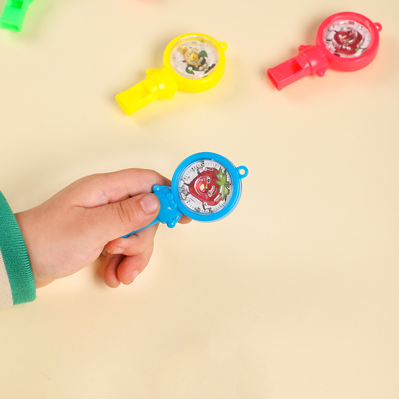 Nuevo 2 en 1 laberinto silbato juguetes actividades festivas labios pequeños regalos pequeños juguetes transfronterizos
