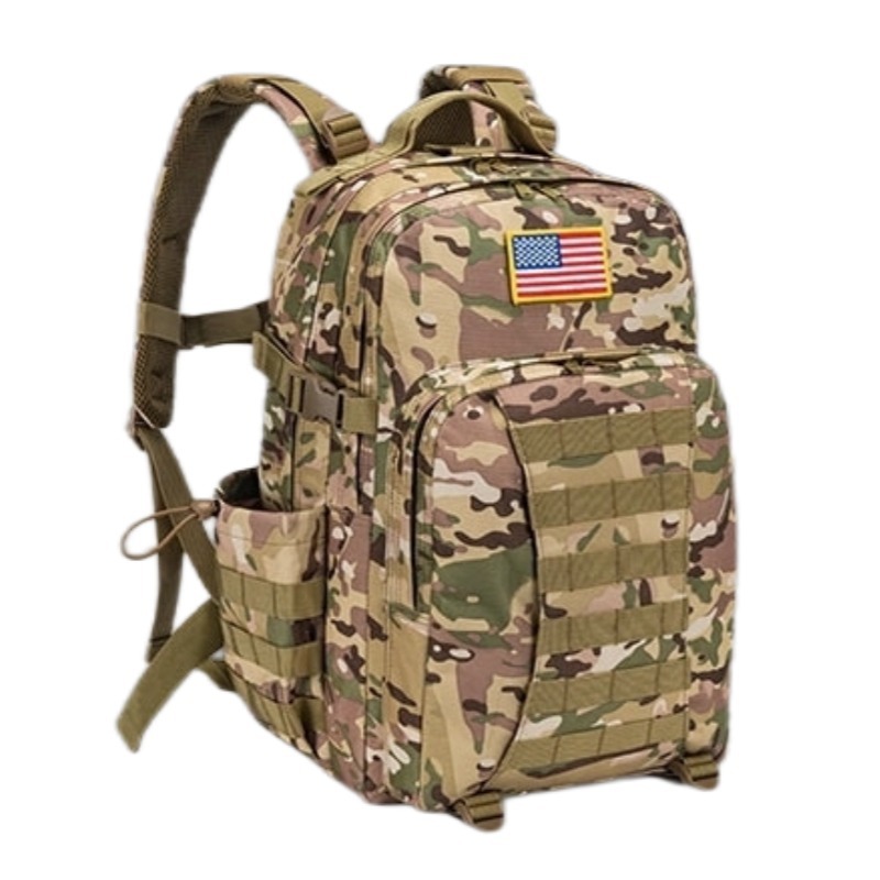Nuevo producto Mochila de camuflaje de deportes al aire libre personalizada Mochila táctica de senderismo Mochila de escalada resistente al desgaste impermeable