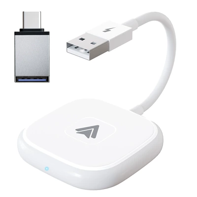 Carplay Original Car Wired/Wireless | Simsiz CarPlay və Android Auto - android-square-white