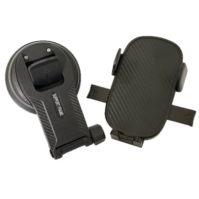 Universal Navigation Car Hook Mobile – Car phone holder - waterfall-carbon-brazed-textured-surface
