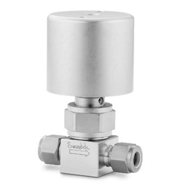 世伟洛克SS-HBS6MM-C不锈钢高压波纹管密封阀6 mm卡套NC执行机构