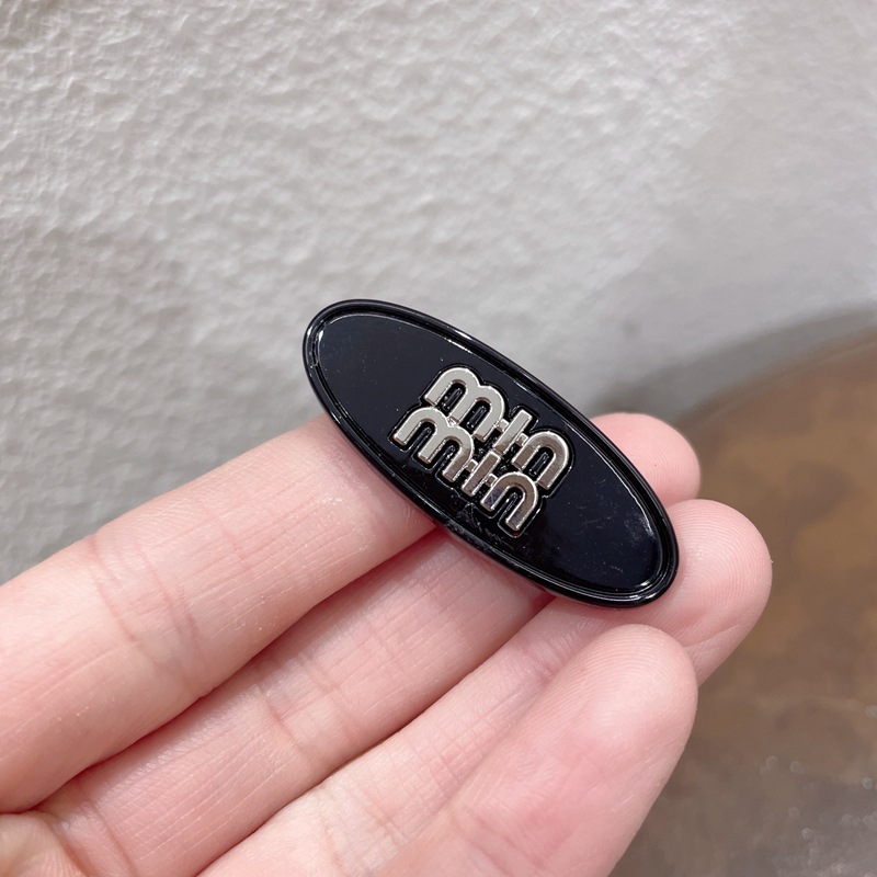 Black-double min hairpin (4cm)
