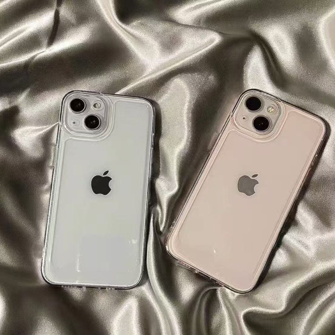 Funda simple y gruesa para teléfono, compatible con iPhone 17 Pro Max, nuevo modelo para iPhone 14, anticaídas para iPhone 15 Pro, 16/13 mini.