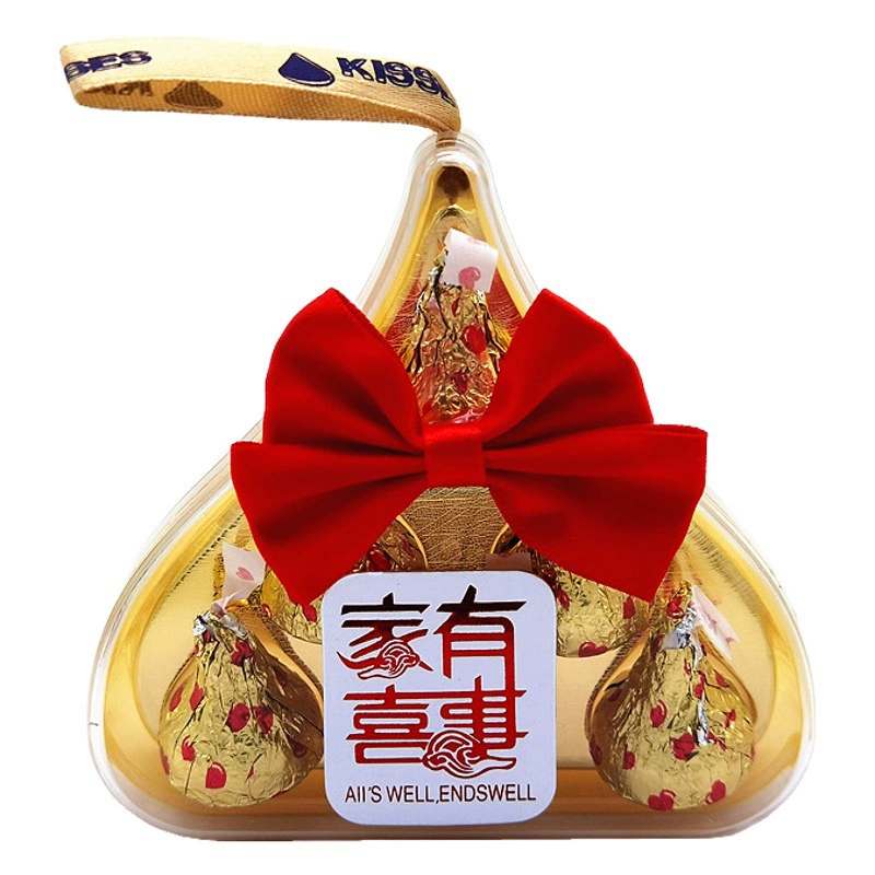 Подлинная подарочная коробка с шоколадными конфетами Hershey's, 6 штук, свадебный подарок, сувенирный подарок, праздничный подарок, шоколадный снек.