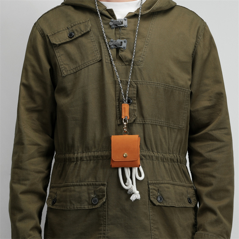 노란색 끈 버전 [반투명 1층 소가죽]