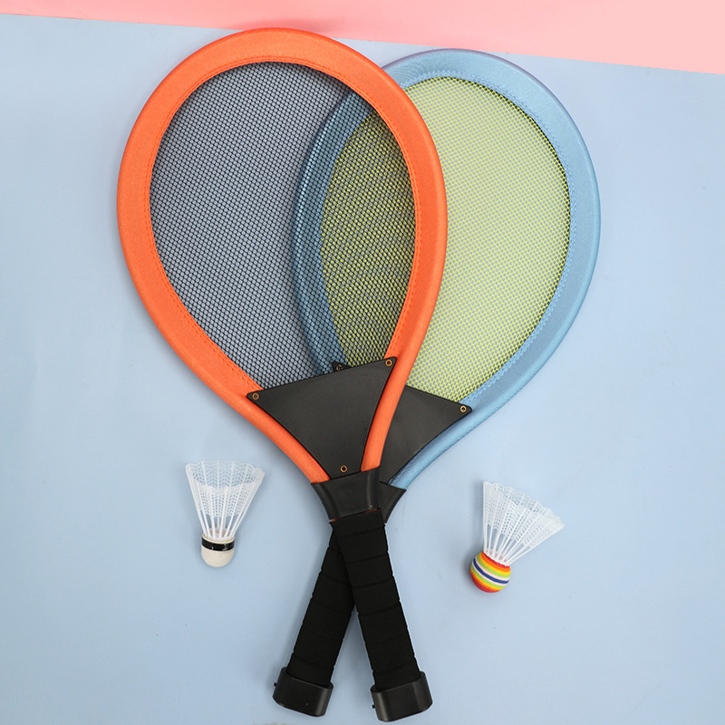 Children's sports toys mesh lighting badminton racket kindergarten indoor and outdoor sports set stall supply wholesale