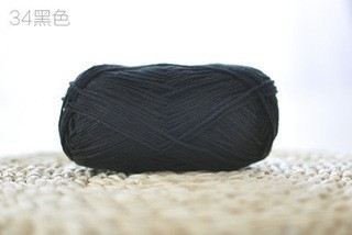 [Envío gratis] productos genuinos de cuatro hebras hilo de algodón de leche hilo de bebé muñeca hilo de algodón ganchillo lindo muñeca lana 4-Strand