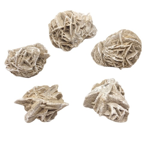 Natural desert rose mineral raw stone crystal strange stone teaching specimen home decoration energy stone ornaments wholesale