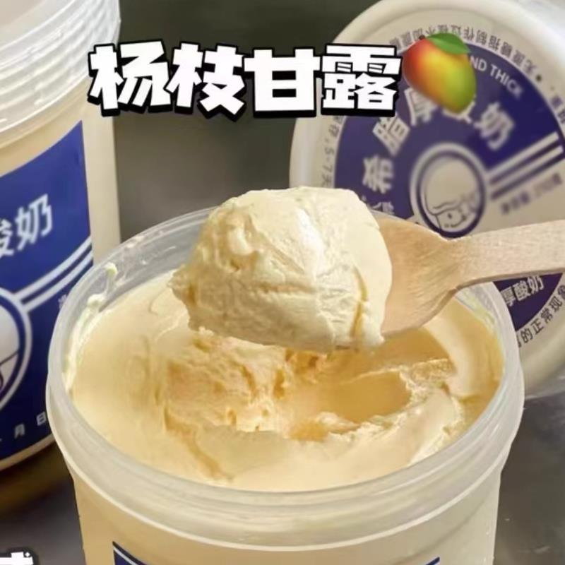 Yangzhi Manna 맛 석고 그리스 드간 요거트 100g/캔