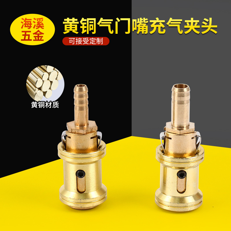 Brass Valve Inflatable Chuck Tire Valve Inflatable Chuck Pneumatic Pump Conversion Joint Inflator Nozzle Brass Valve Inflatable Chuck Tire Valve Inflatable Chuck Pneumatic Pump Conversion Joint Inflator Nozzle