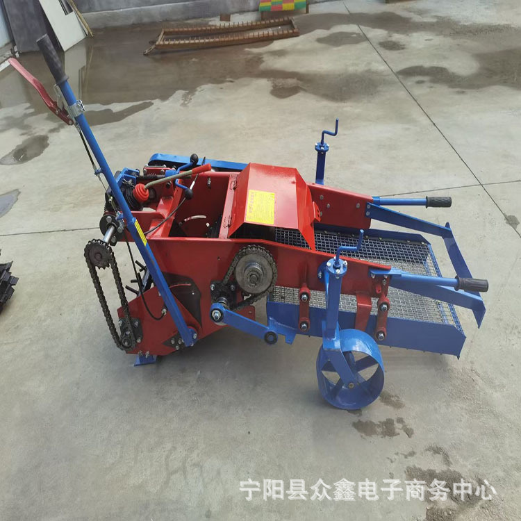 半夏收获机手扶车配套震动筛收割机中药材出土机大量现货