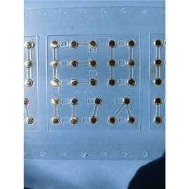 小键盘锅仔片5mm24个按键带贴纸，功能键,圆形弹片。      dome片