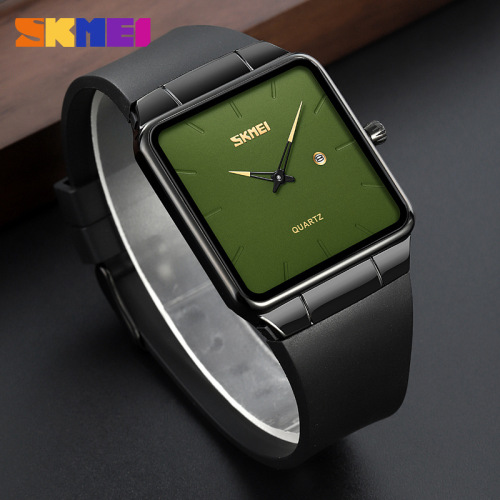 Skmei square simple creative men's quartz watch cross-border Southeast Asia best-selling sports men's watch