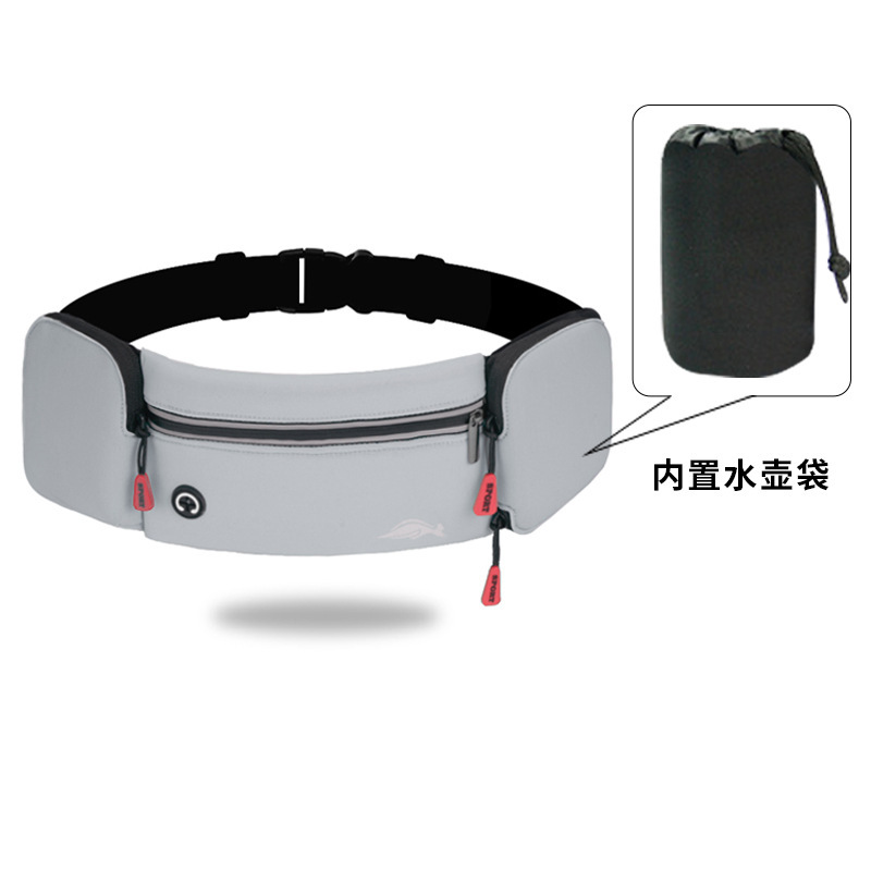 Bolsa de cintura deportiva para hombres y mujeres maratón al aire libre equipo de fitness bolsa de hervidor multifuncional correr cinturón impermeable bolsa de teléfono móvil