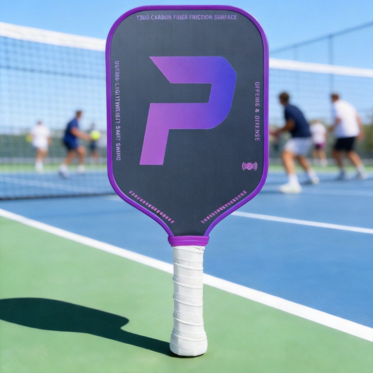 2026 New Carbon Fiber Pickleball Racket with Matte Surface, Outdoor Sports Adult Pickleball Racket