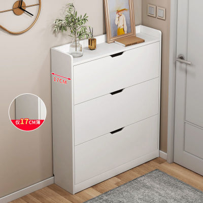 Tipping Shoe cabinet 17CM household Doorway Shoe cabinet capacity Simplicity modern simple and easy Assemble dustproof Manufactor