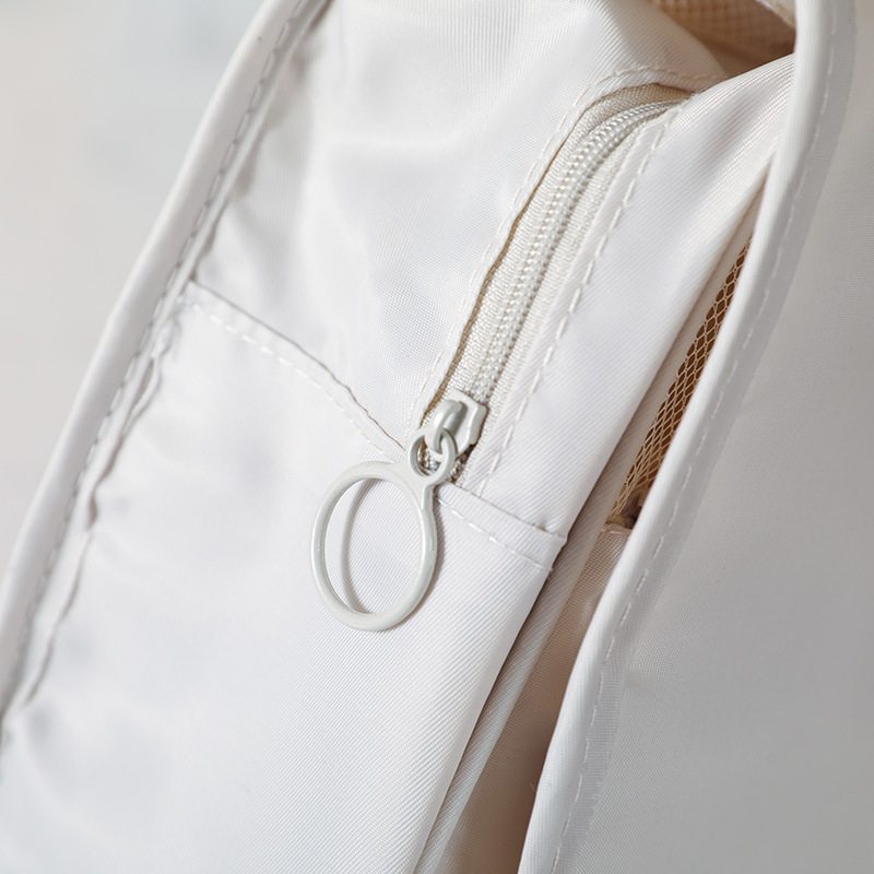 Bolsa de almacenamiento portátil portátil de estilo súper caliente, bolsa de cosméticos de lavado con gancho de gran capacidad de viaje simple