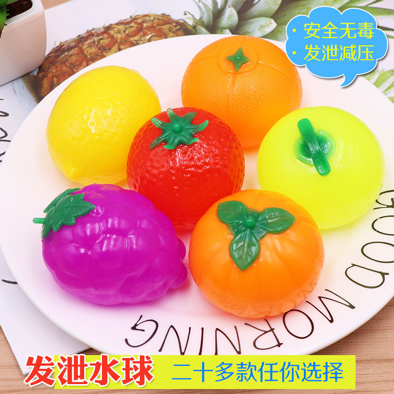 Squeezable Simulated Fruit Tomato Creative Fun Stress Relief Water Ball Children's Hand-Squeezable Stress-Relief Magic Toy Squeezable Simulated Fruit Tomato Creative Fun Stress Relief Water Ball Children's Hand-Squeezable Stress-Relief Magic Toy