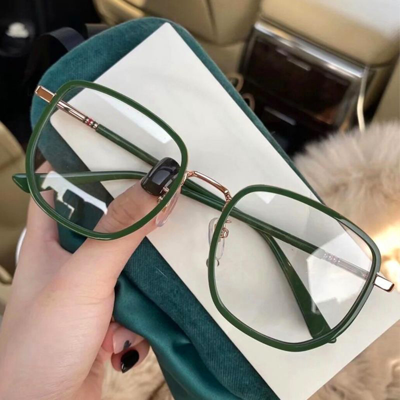 2021小红书同款tr90超轻ins 素颜眼镜女韩版素颜防蓝光方框眼镜架