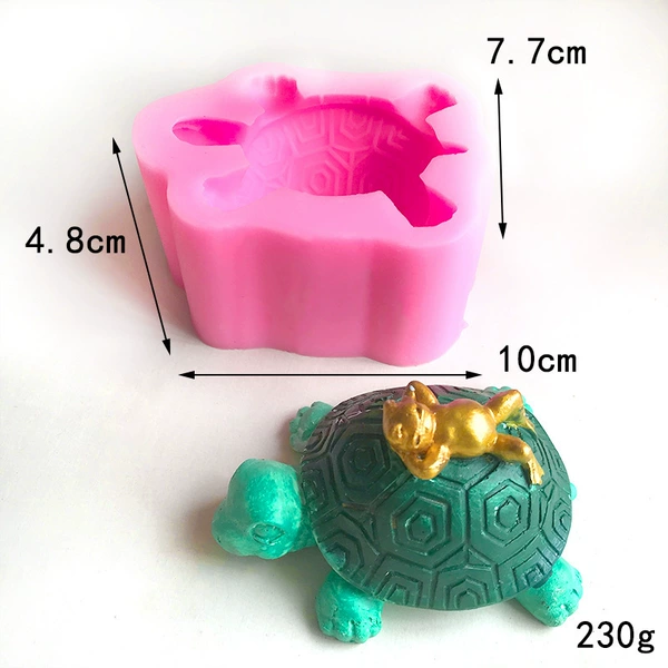 Turtle silicone mold 1