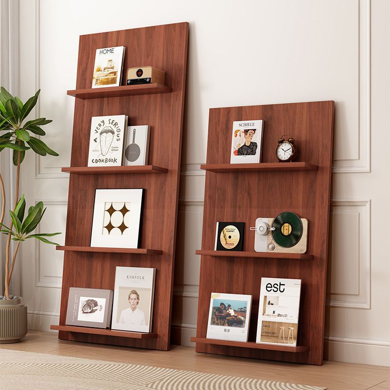 zsr retro arched floor-to-ceiling storage rack internet celebrity wall bookshelf multi-layer magazine rack Nordic ins newspaper display book