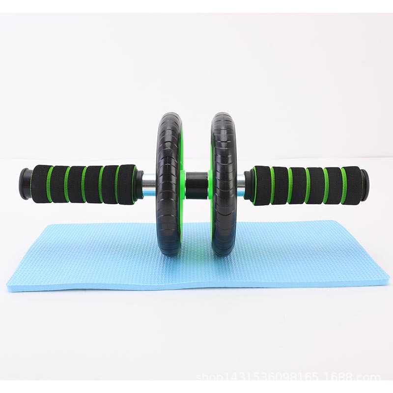 AB 더블 휠 복부 휠 14cm 작은 꽃 바퀴 분리 가능