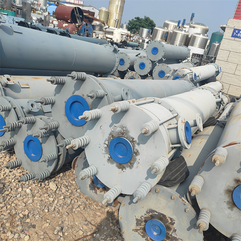 二手石墨冷凝器  化工80立方米冷却设备 工业冷凝器