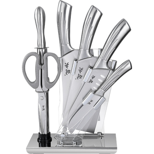 Factory 5 Chromium Stainless Steel Knife Set Full Home Use Vegetable Knife Combination Kitchen Gift Set Sharp Knife