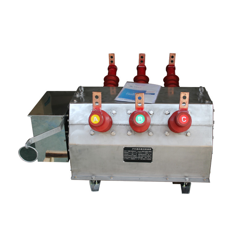 ZW6-12 手电动zw27双隔离化户外柱上开关铁壳630A真空断路器直销