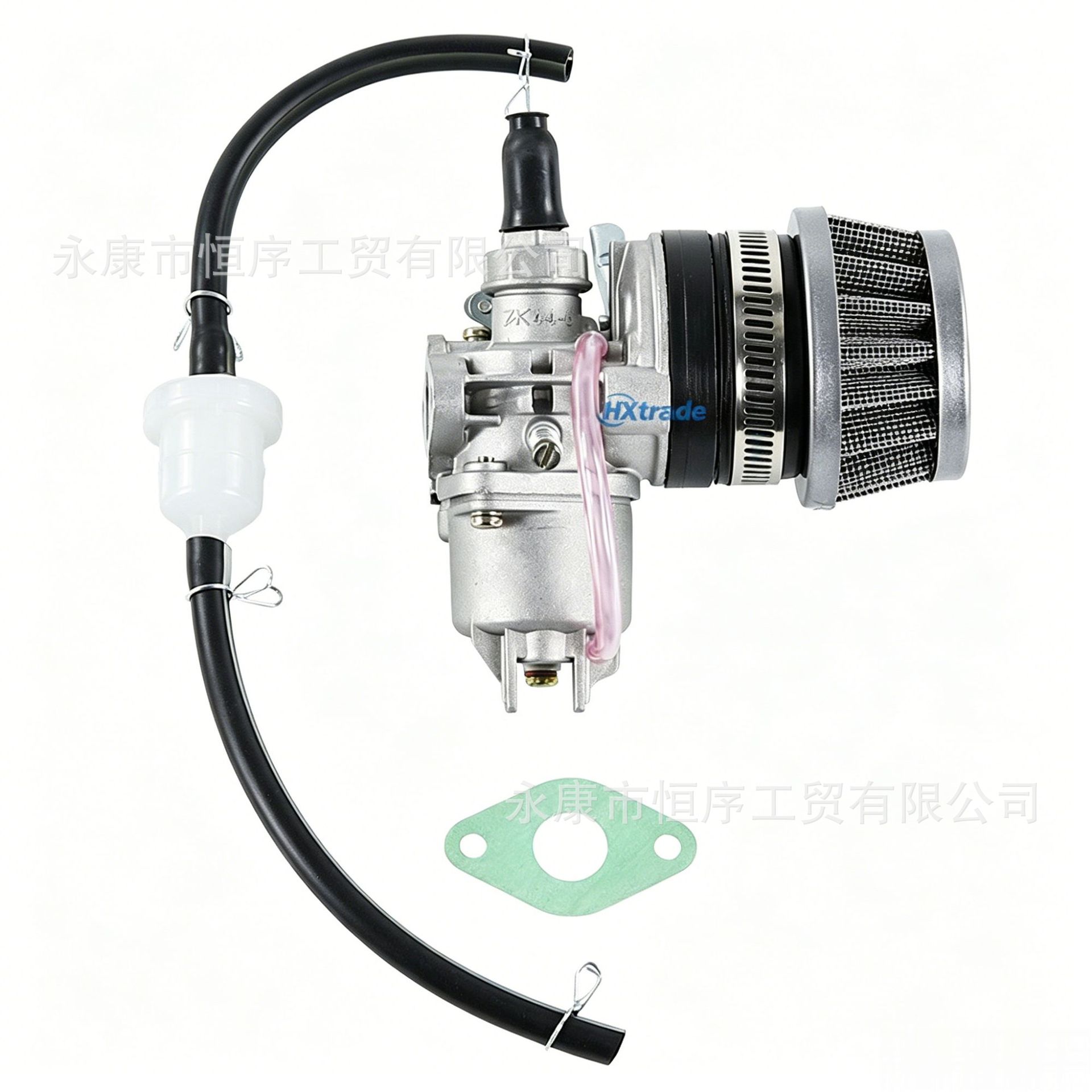 49Cc Mini Motorcycle Carburetor, Small Sports Car, Small Off-Road Vehicle, Two-Stroke Engine Carburetor with Air Filter