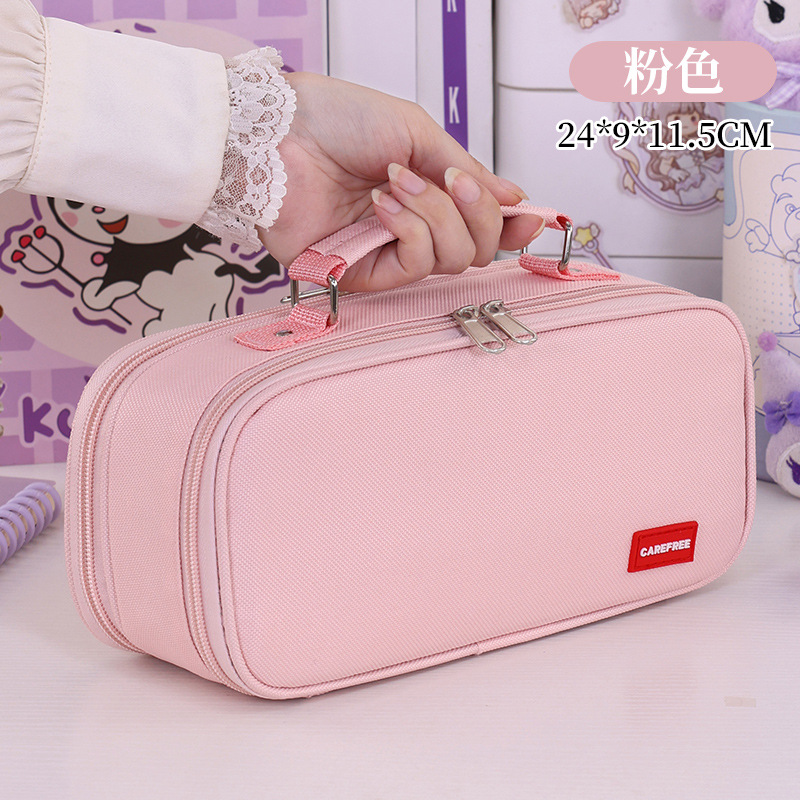 Retiro manual de gran capacidad de 9 Pisos - polvo de cerezo (bolsa de bolígrafo única)