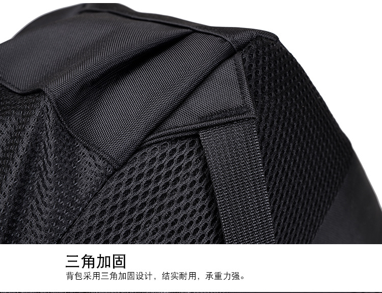 Wholesale Business Computer Large-capacity Backpack Commuting Fashion Business Travel Bag Backpack Computer Bag display picture 4