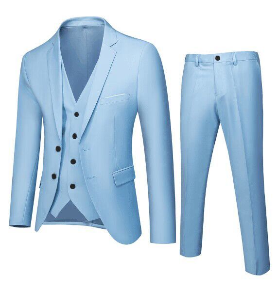 Two buckle light blue