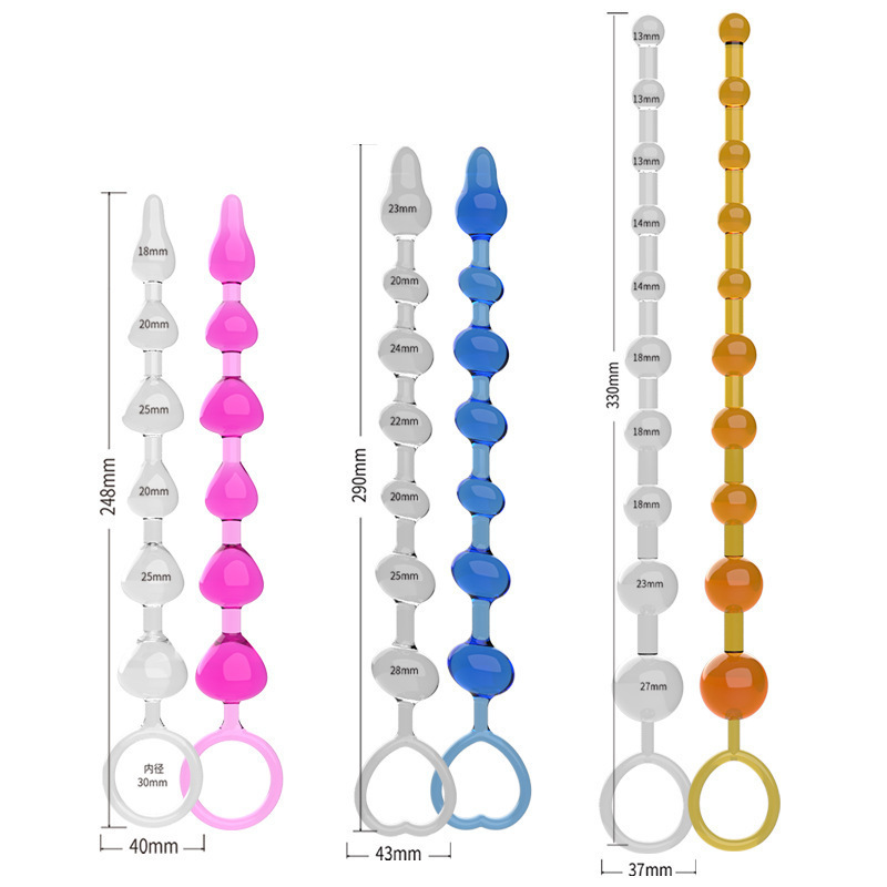 Disfrutar de la explosión refrescante del patio trasero, tapón anal transparente, masaje de patio trasero, masturbación unidireccional, artículos sexuales para adultos.