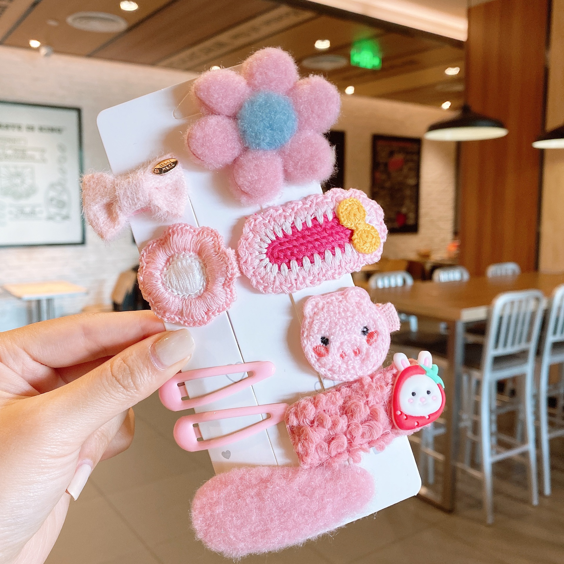 한국 핑크 돼지 9 종 세트