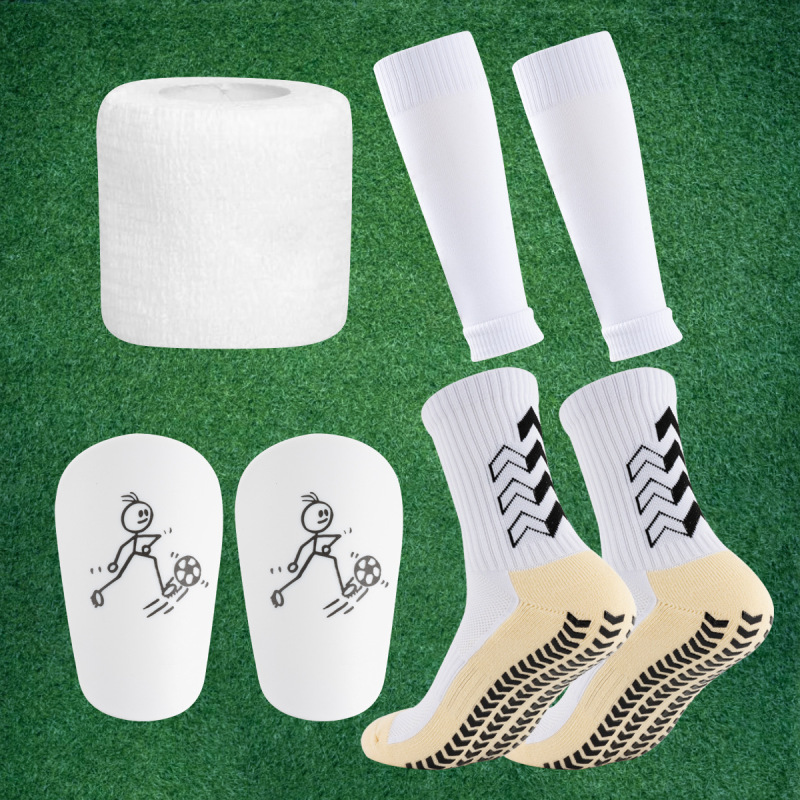 Amazon Footballsocks レッグガード 大人用サッカーソックス サッカーレガース ソックスストラップ|undefined