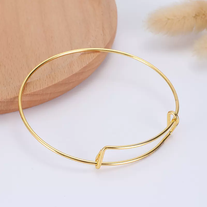 跨境新款伸缩活动收手镯可调节百搭手环配件批发